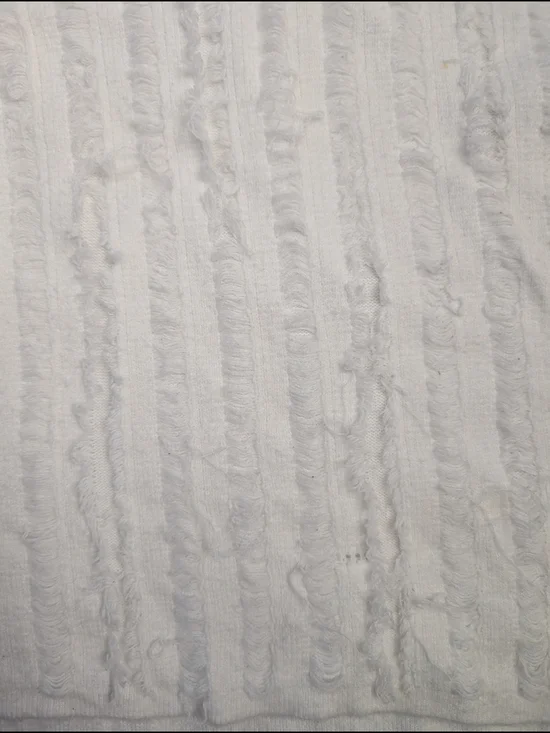 Gilli Cream Ribbed Funnel Neck Sweater - Picture 2 of 5